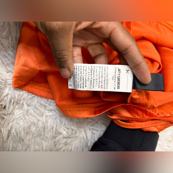 ◾️3/$25 SHEIN Satin Rushed Midi Dress Plunge Neckline Criss Cross Back - Picture 5 of 9